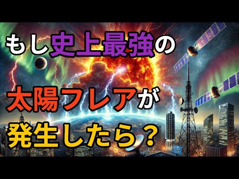 【2025年注意】太陽フレアによる史上最悪のブラックアウトが迫っている…私たちの未来はどうなる？