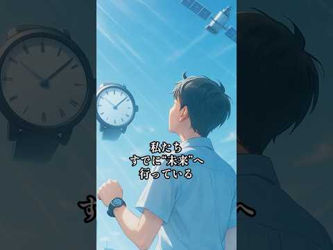 人は“未来”に行ける──その証拠 #宇宙 #科学 #相対性理論 #時間 #未来 #サイエンスログ #shorts
