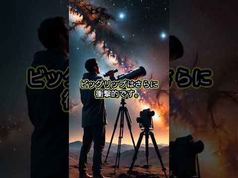 【宇宙ch】宇宙は突然消滅する!?ビッグクランチvsビッグリップの衝撃結末【GALAXYENCE】 #宇宙 #宇宙時代 #space #宇宙の終わり #ビッグクランチ