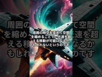 光速を超える宇宙船は可能か!?ワープドライブの最新理論 #ミステリー #宇宙 #宇宙探査