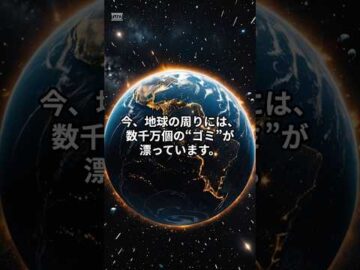 宇宙ゴミを放置した未来がヤバすぎた…ケスラー・シンドロームとは?【宇宙の未来シミュレーション】