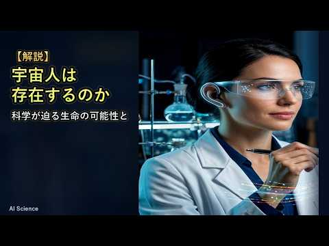 宇宙人は存在するのか?科学が迫る生命の可能性と沈黙の謎【約3分解説】